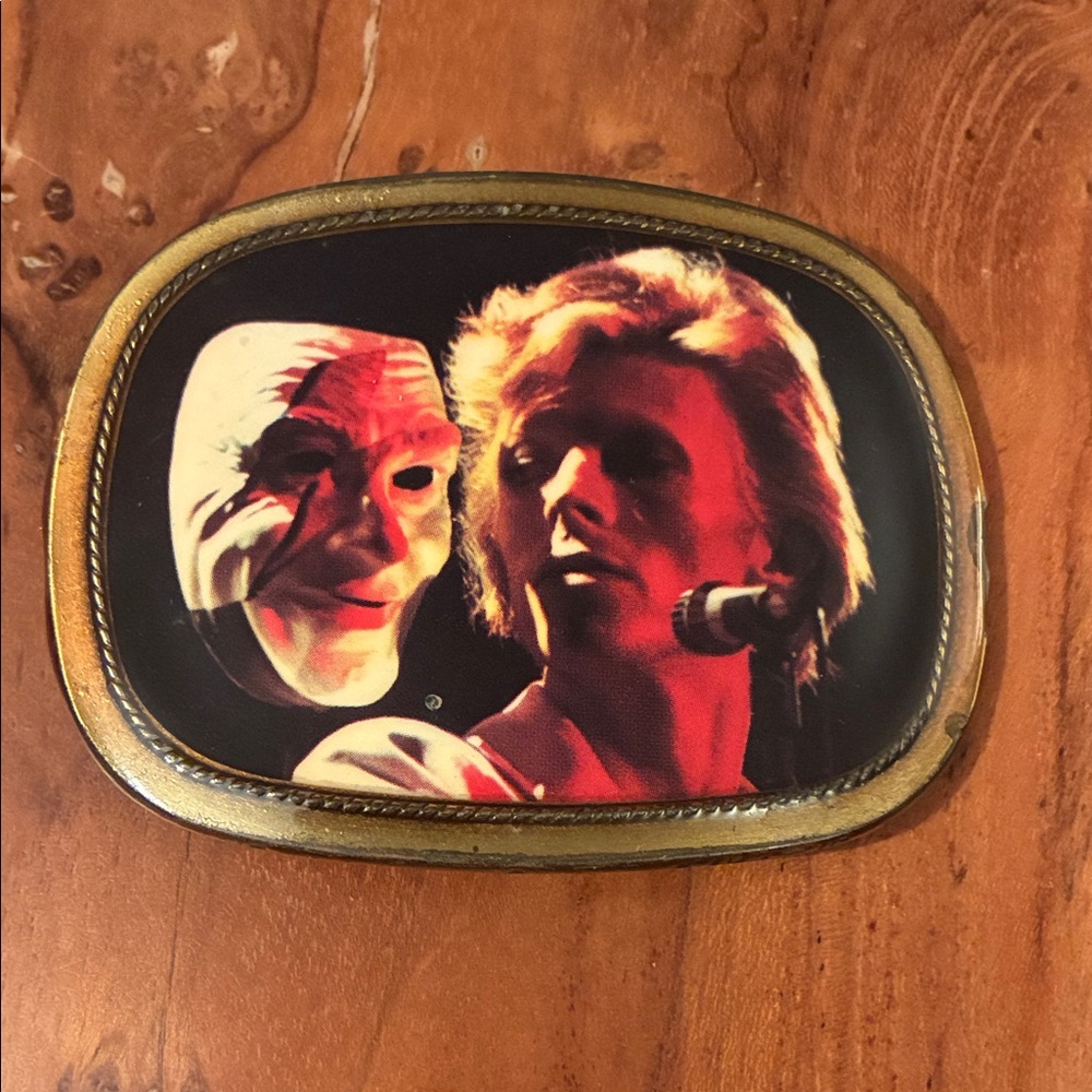 1977 David Bowie Belt Buckle